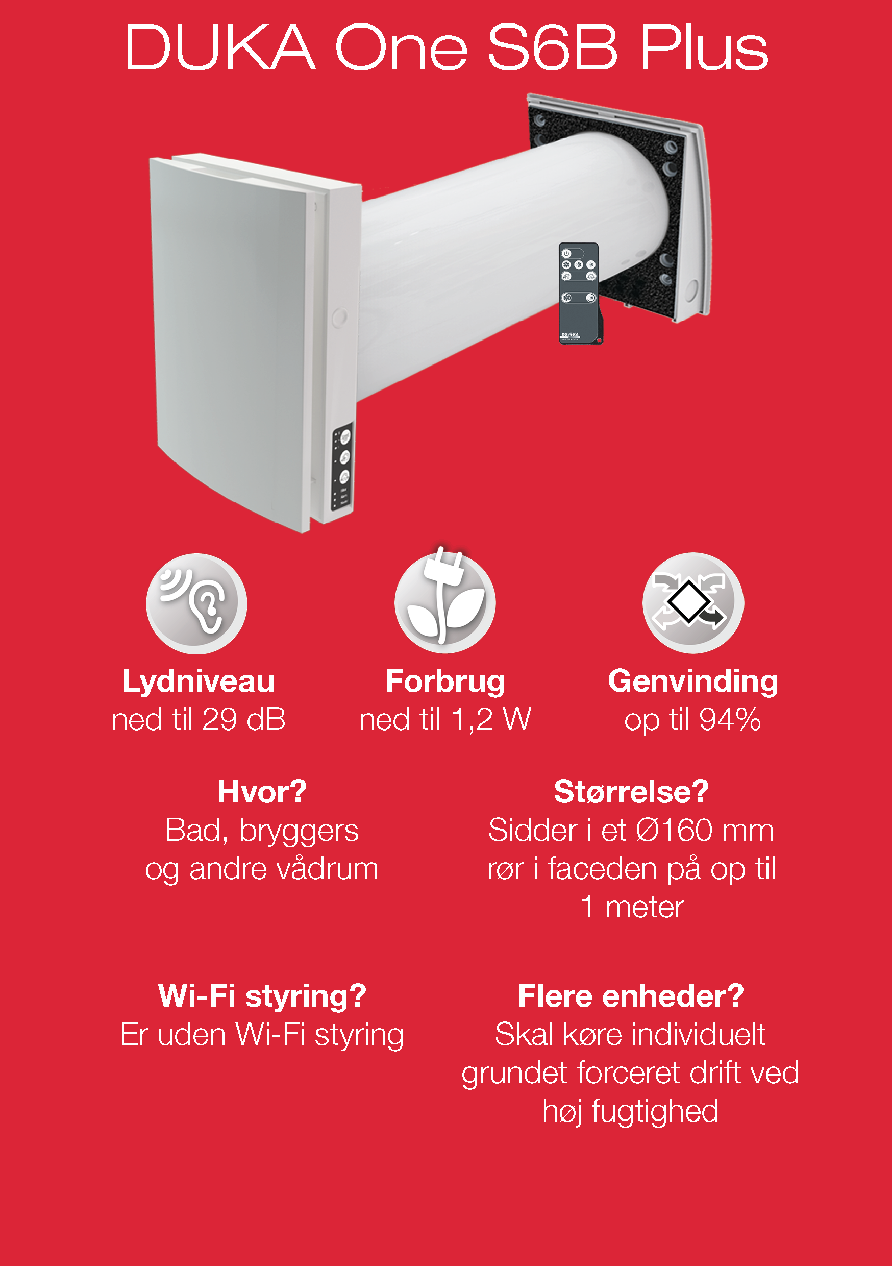 Læs mere om enhederne længere nede på siden